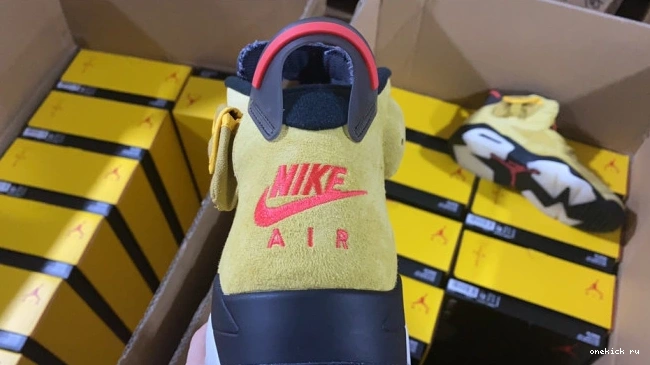 Rep Onekick JORDAN 6 X YELLOW SCOTT TRAVIS AIR CN1084-300 0602